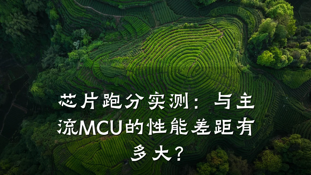 芯片跑分实测:与主流MCU的性能差距有多大?