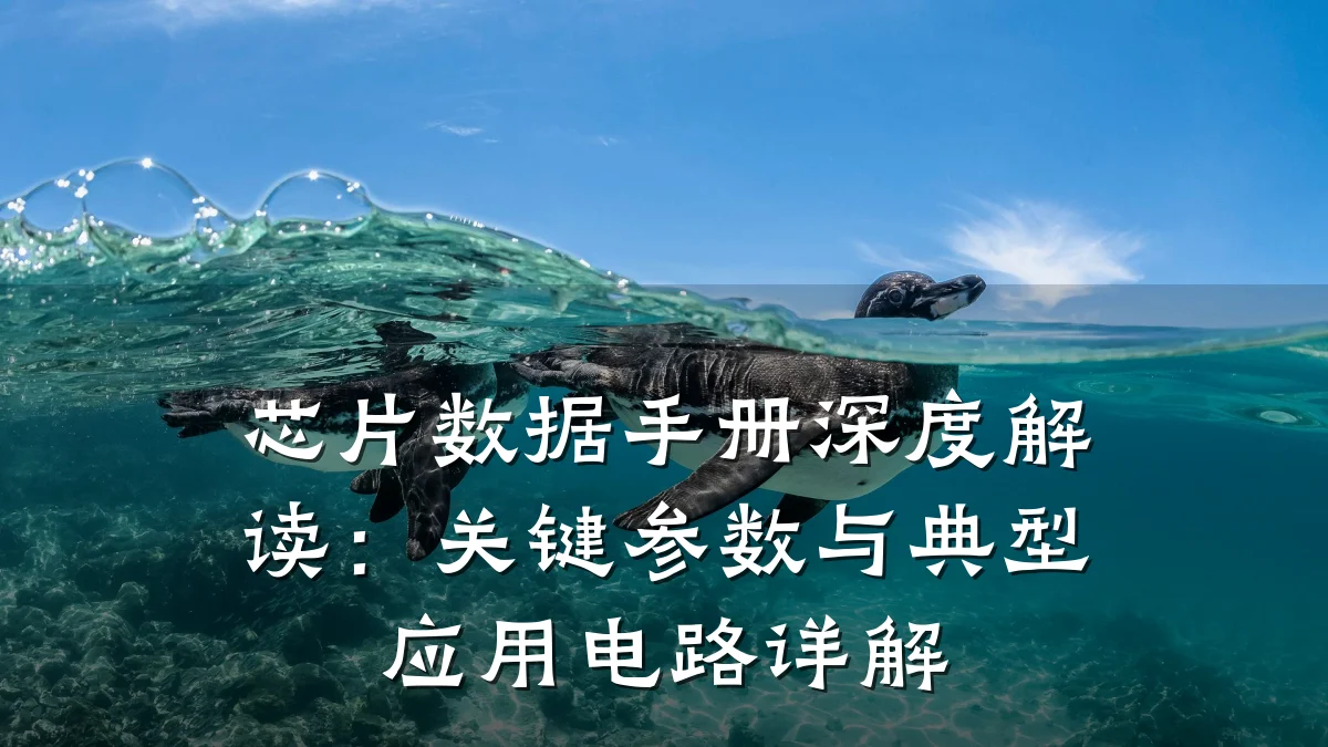 芯片数据手册深度解读:关键参数与典型应用电路详解