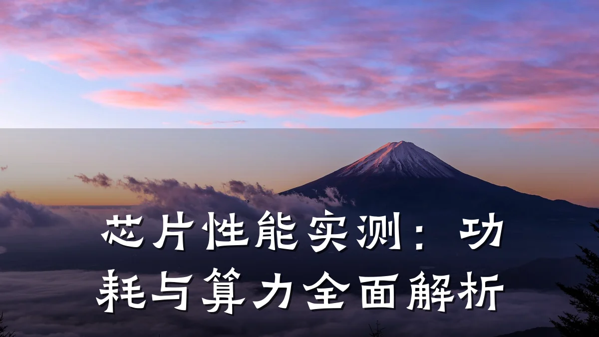 芯片性能实测:功耗与算力全面解析