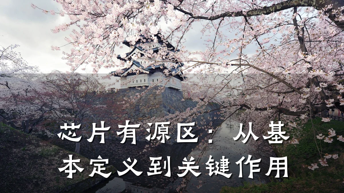 芯片有源区:从基本定义到关键作用