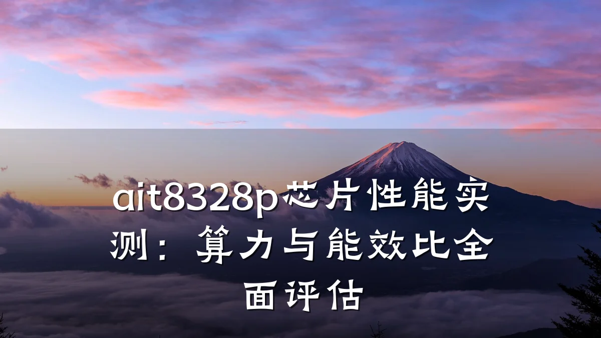 ait8328p芯片性能实测:算力与能效比全面评估