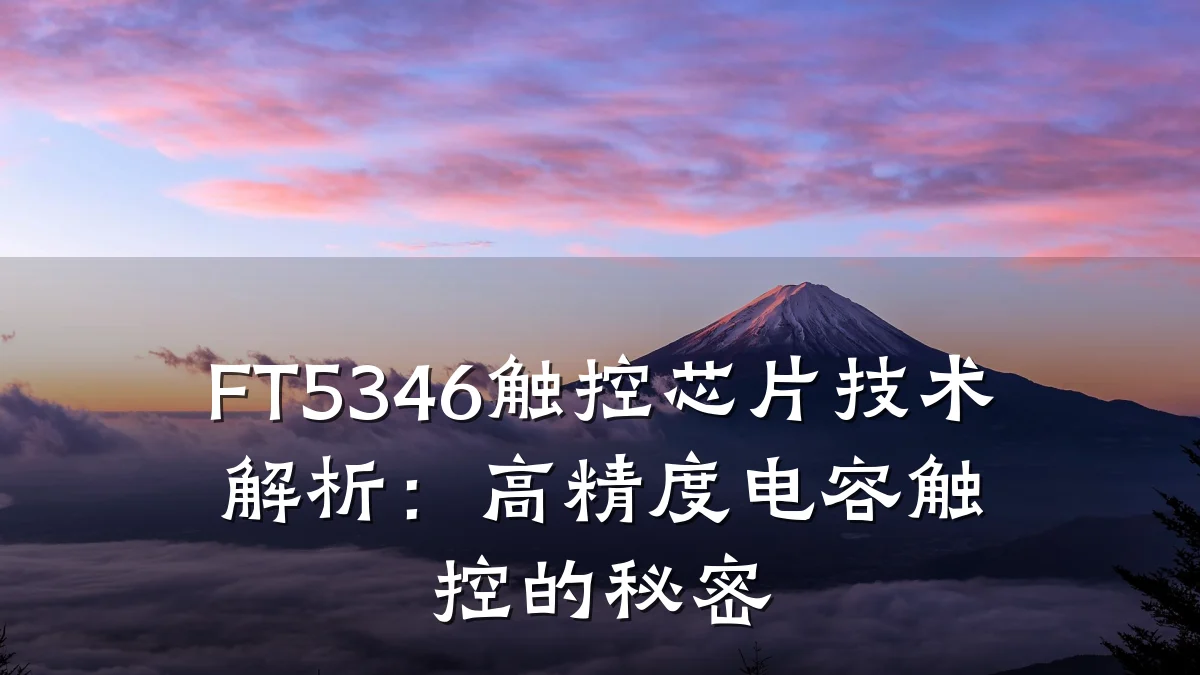 FT5346触控芯片技术解析：高精度电容触控的秘密