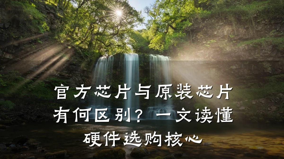 官方芯片与原装芯片有何区别?一文读懂硬件选购核心