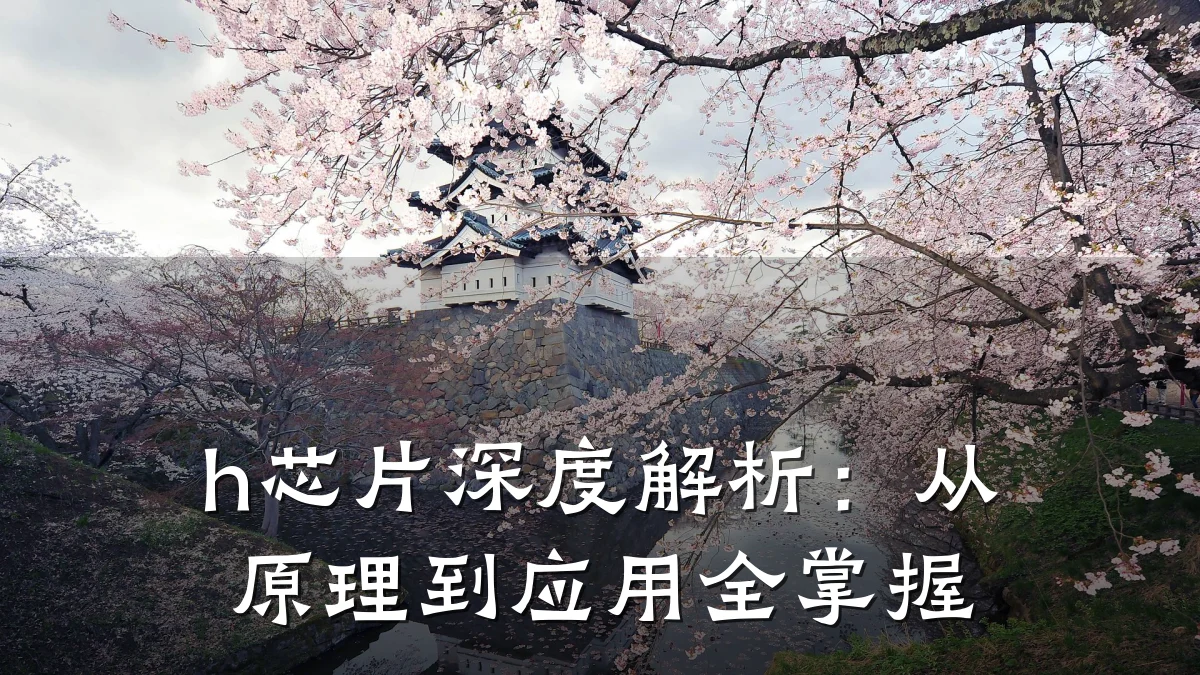 h芯片深度解析:从原理到应用全掌握