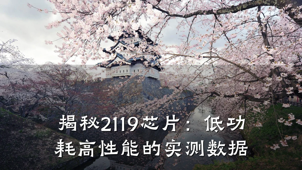揭秘2119芯片:低功耗高性能的实测数据