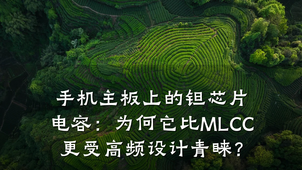手机主板上的钽芯片电容:为何它比MLCC更受高频设计青睐?