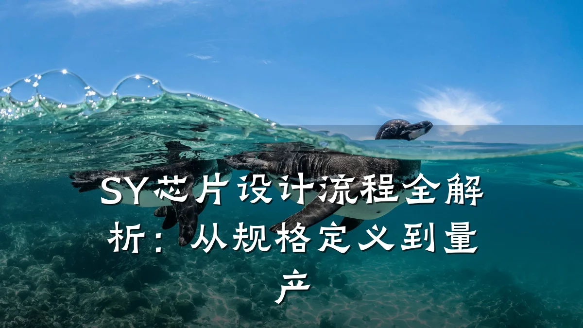 SY芯片设计流程全解析:从规格定义到量产