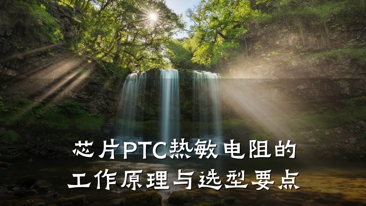 芯片PTC热敏电阻的工作原理与选型要点
