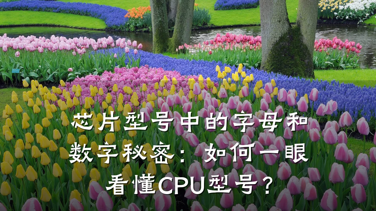 芯片型号中的字母和数字秘密:如何一眼看懂CPU型号?