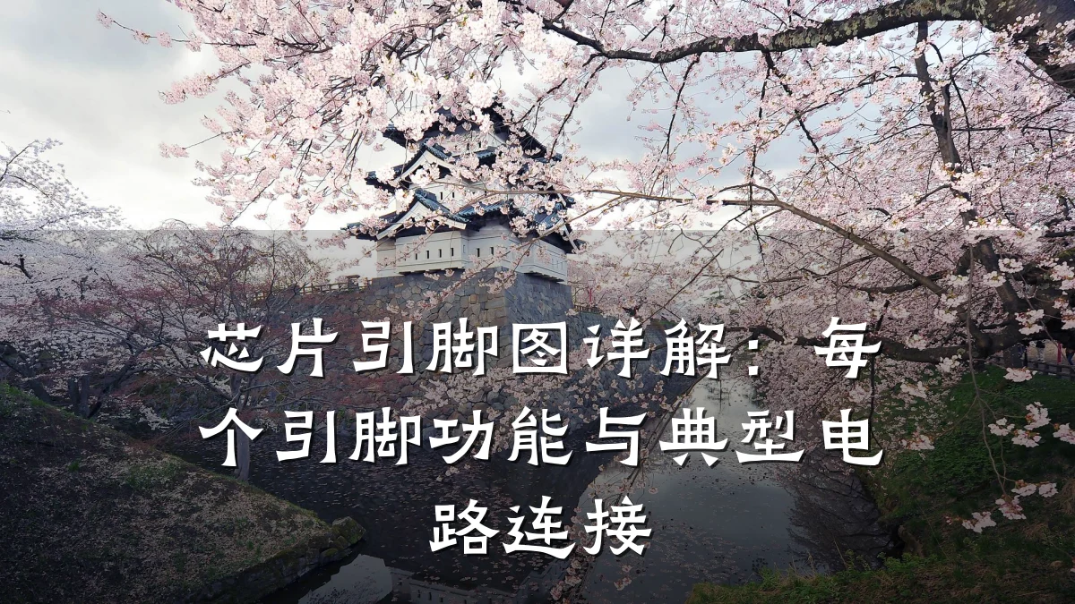 芯片引脚图详解:每个引脚功能与典型电路连接