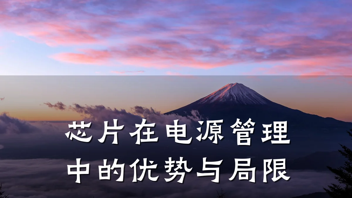 芯片在电源管理中的优势与局限