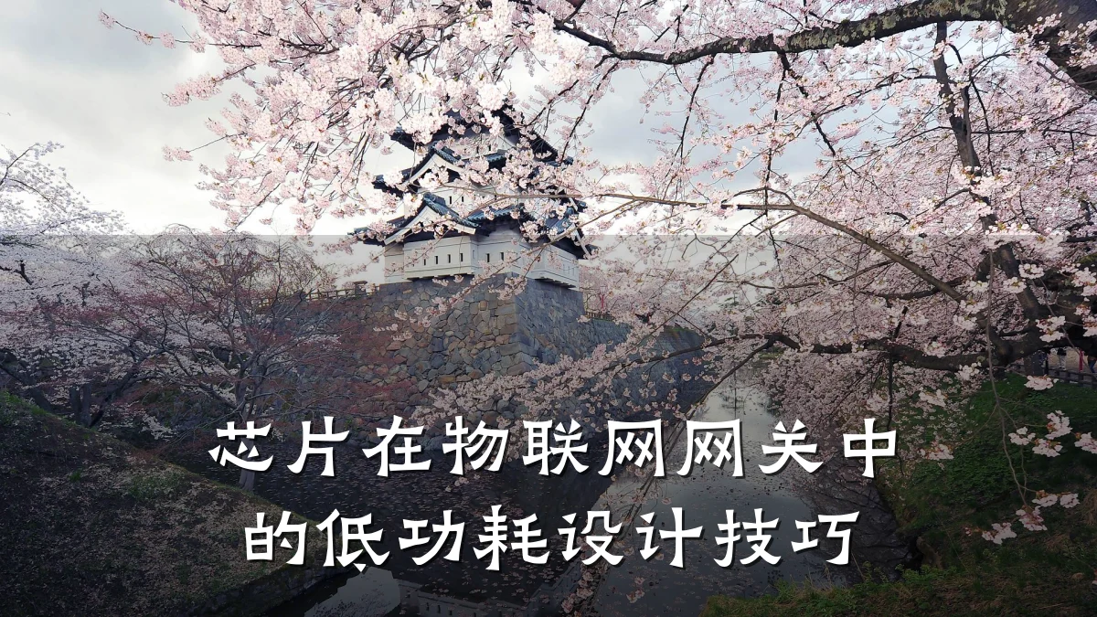 芯片在物联网网关中的低功耗设计技巧