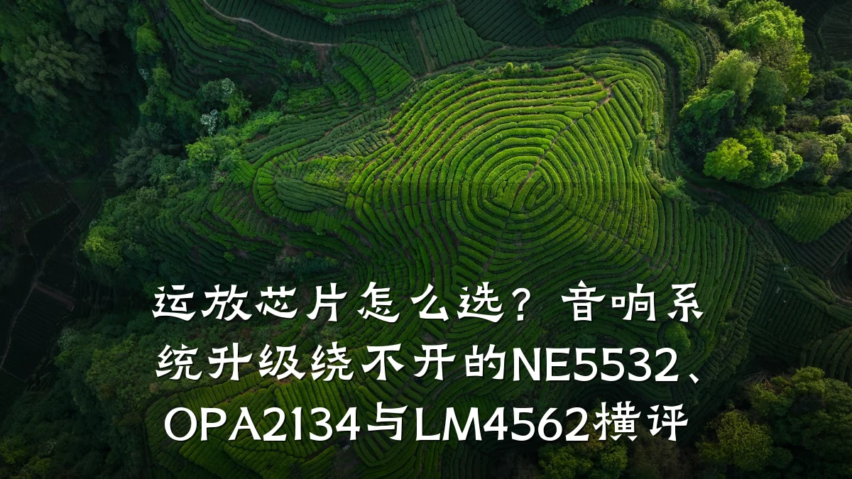 运放芯片怎么选?音响系统升级绕不开的NE5532、OPA2134与LM4562横评