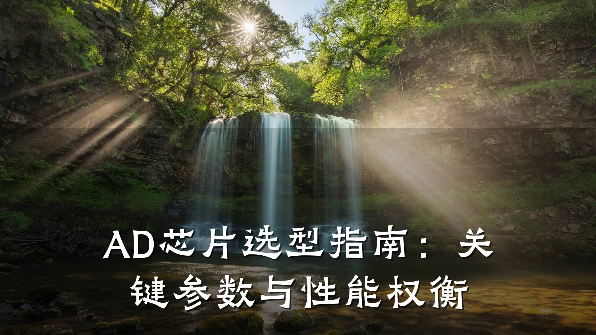 AD芯片选型指南:关键参数与性能权衡