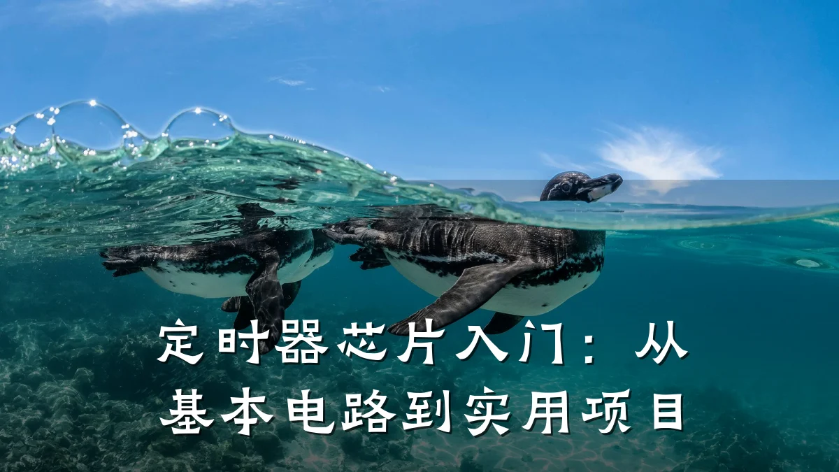 定时器芯片入门:从基本电路到实用项目
