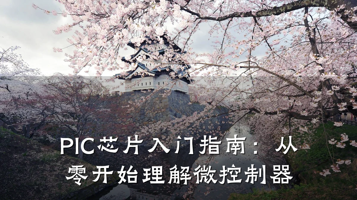 PIC芯片入门指南:从零开始理解微控制器