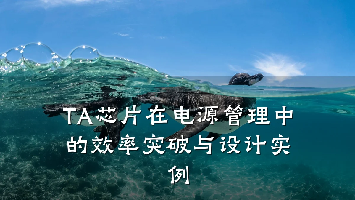 TA芯片在电源管理中的效率突破与设计实例