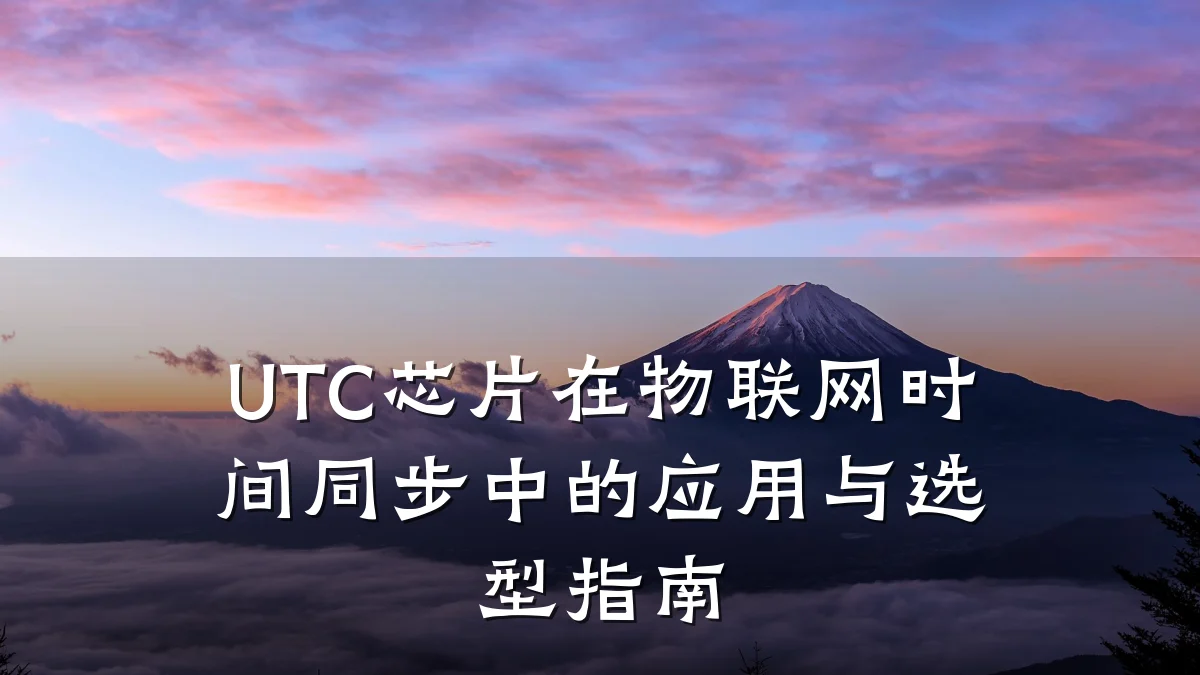 UTC芯片在物联网时间同步中的应用与选型指南