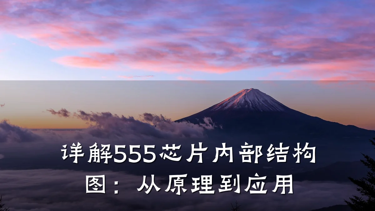 详解555芯片内部结构图:从原理到应用