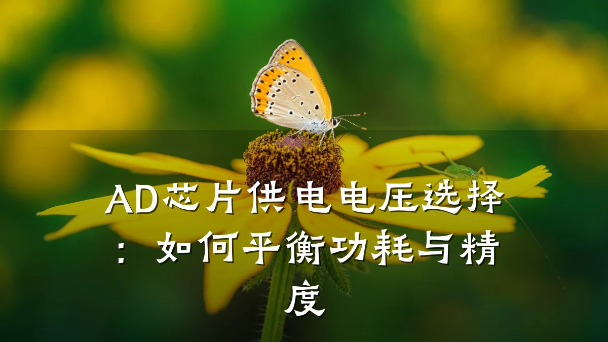 AD芯片供电电压选择:如何平衡功耗与精度