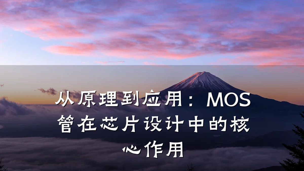 从原理到应用:MOS管在芯片设计中的核心作用