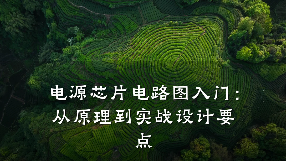 电源芯片电路图入门:从原理到实战设计要点