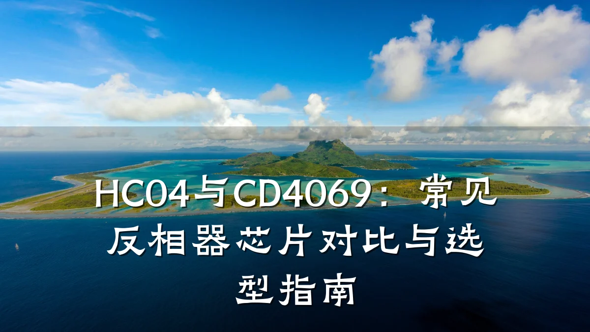 HC04与CD4069:常见反相器芯片对比与选型指南