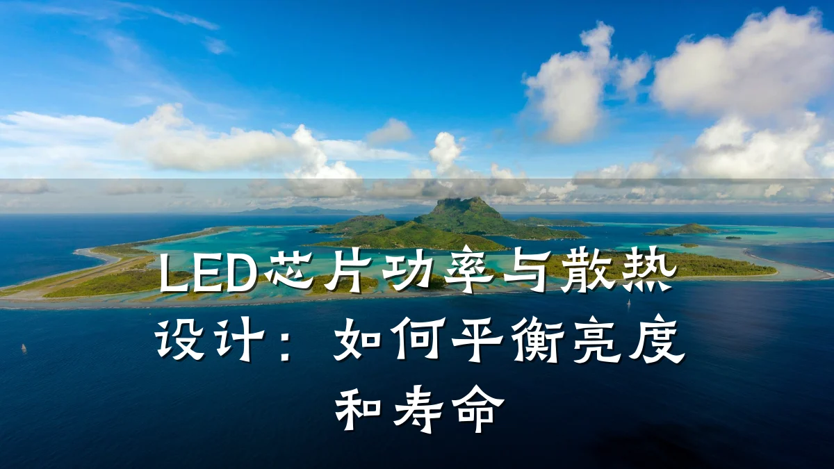 LED芯片功率与散热设计:如何平衡亮度和寿命