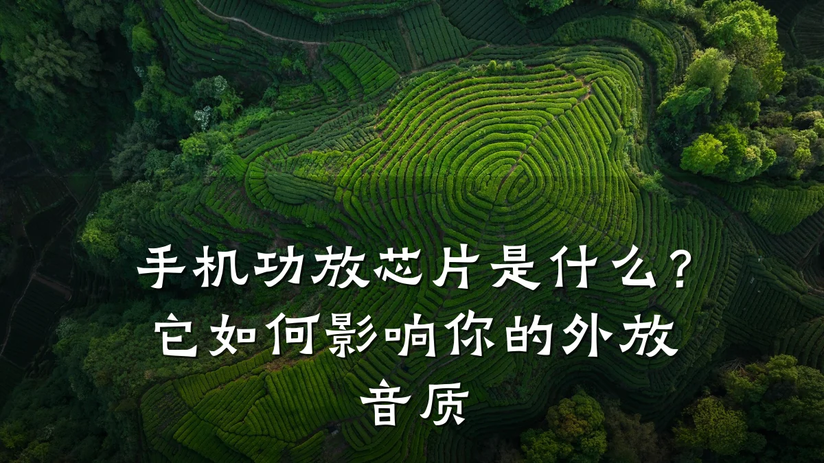 手机功放芯片是什么?它如何影响你的外放音质