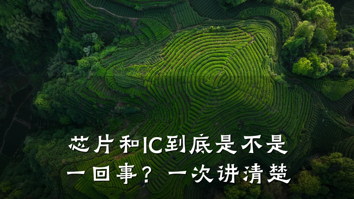 芯片和IC到底是不是一回事?一次讲清楚