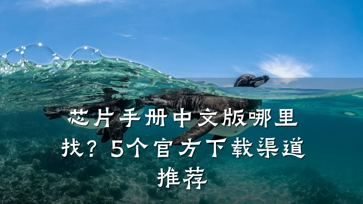 芯片手册中文版哪里找?5个官方下载渠道推荐