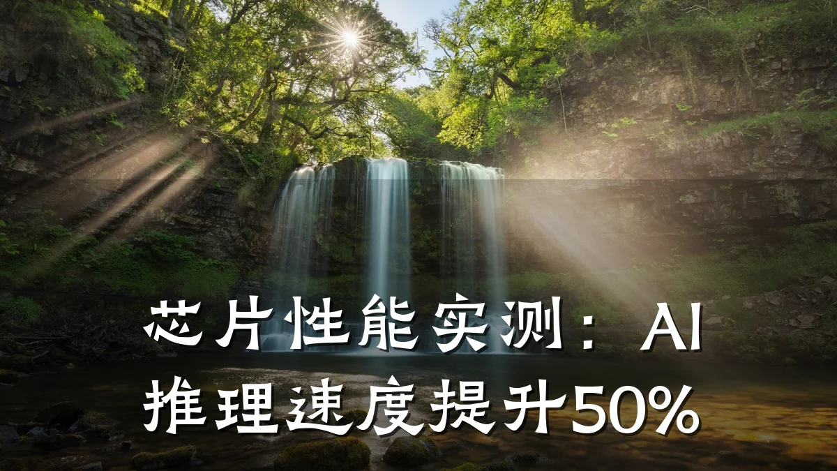 芯片性能实测:AI推理速度提升50%