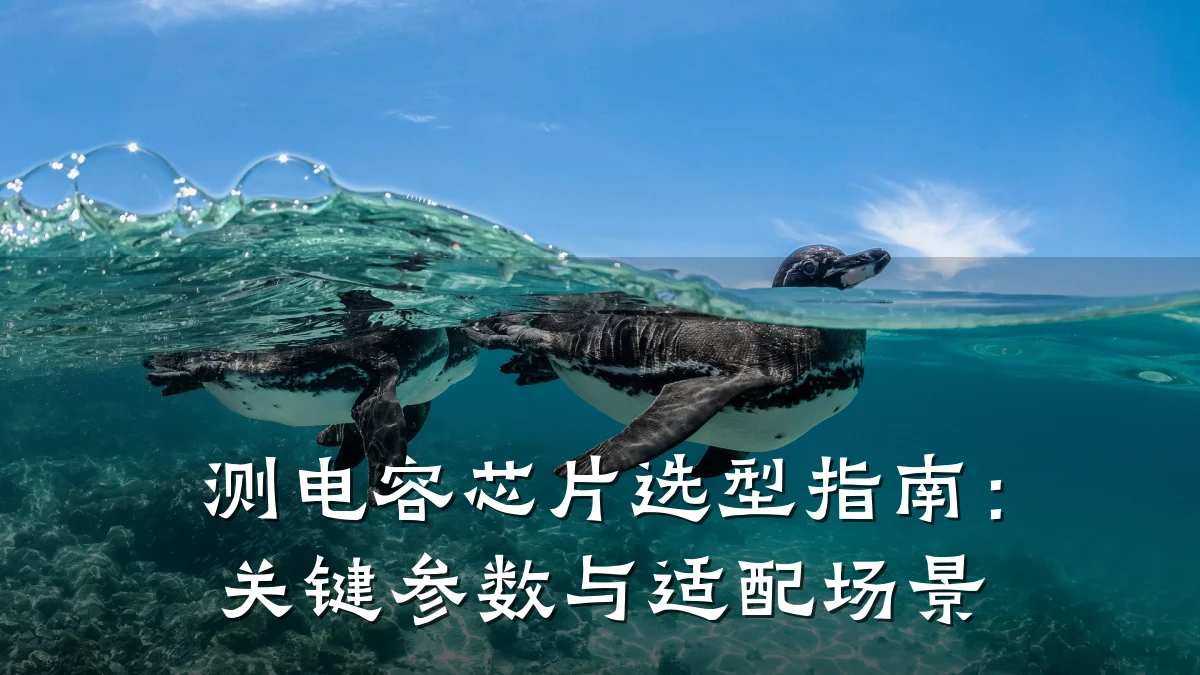 测电容芯片选型指南：关键参数与适配场景