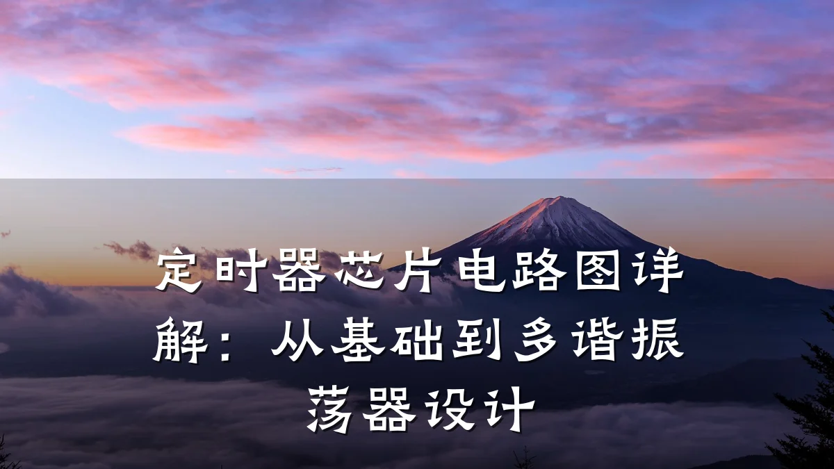 定时器芯片电路图详解:从基础到多谐振荡器设计