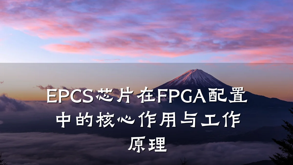 EPCS芯片在FPGA配置中的核心作用与工作原理