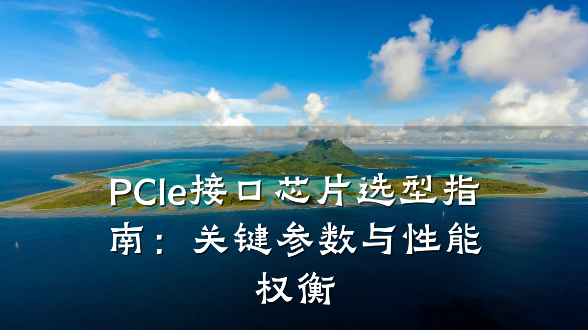 PCIe接口芯片选型指南：关键参数与性能权衡