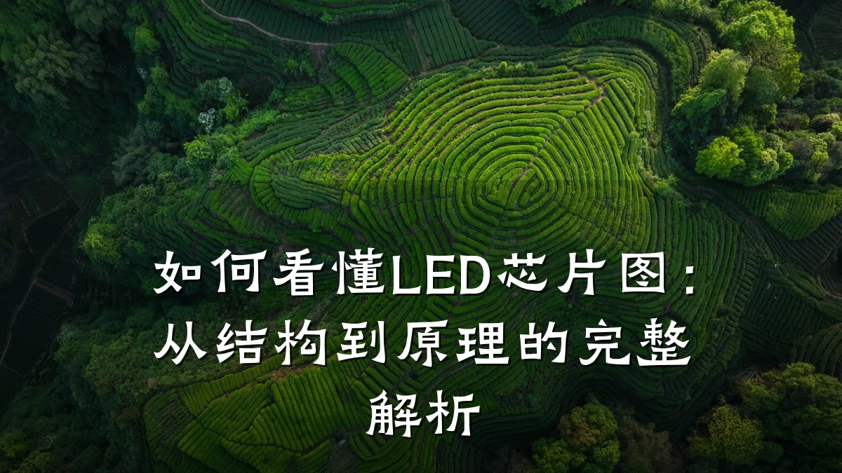 如何看懂LED芯片图:从结构到原理的完整解析