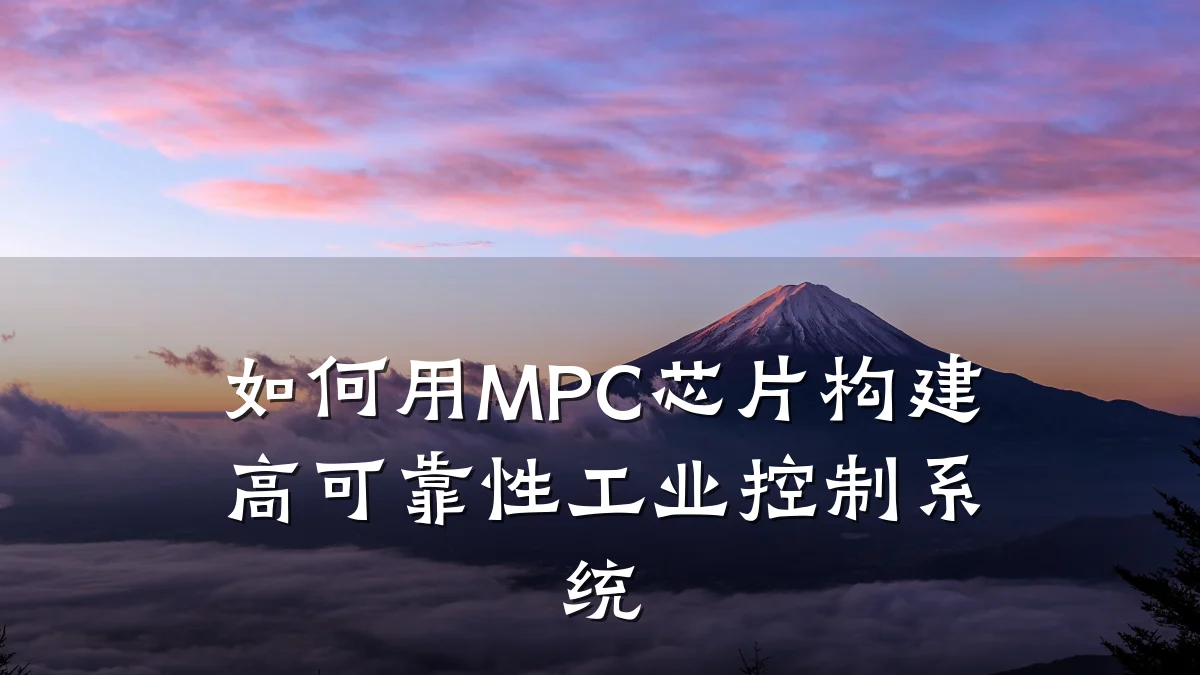 如何用MPC芯片构建高可靠性工业控制系统