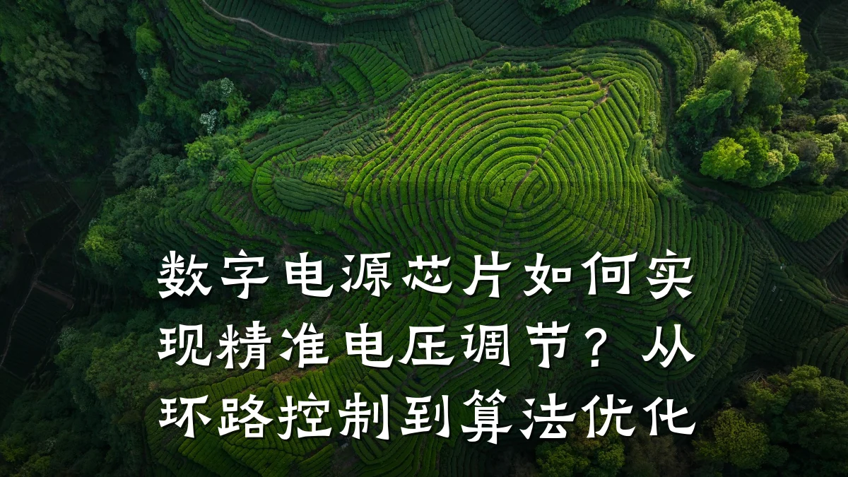 数字电源芯片如何实现精准电压调节?从环路控制到算法优化