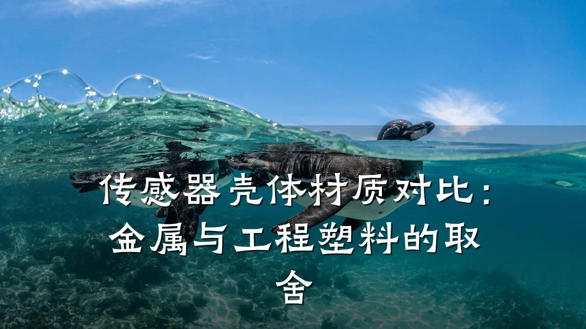 传感器壳体材质对比:金属与工程塑料的取舍