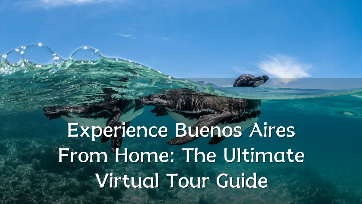 Experience Buenos Aires From Home: The Ultimate Virtual Tour Guide