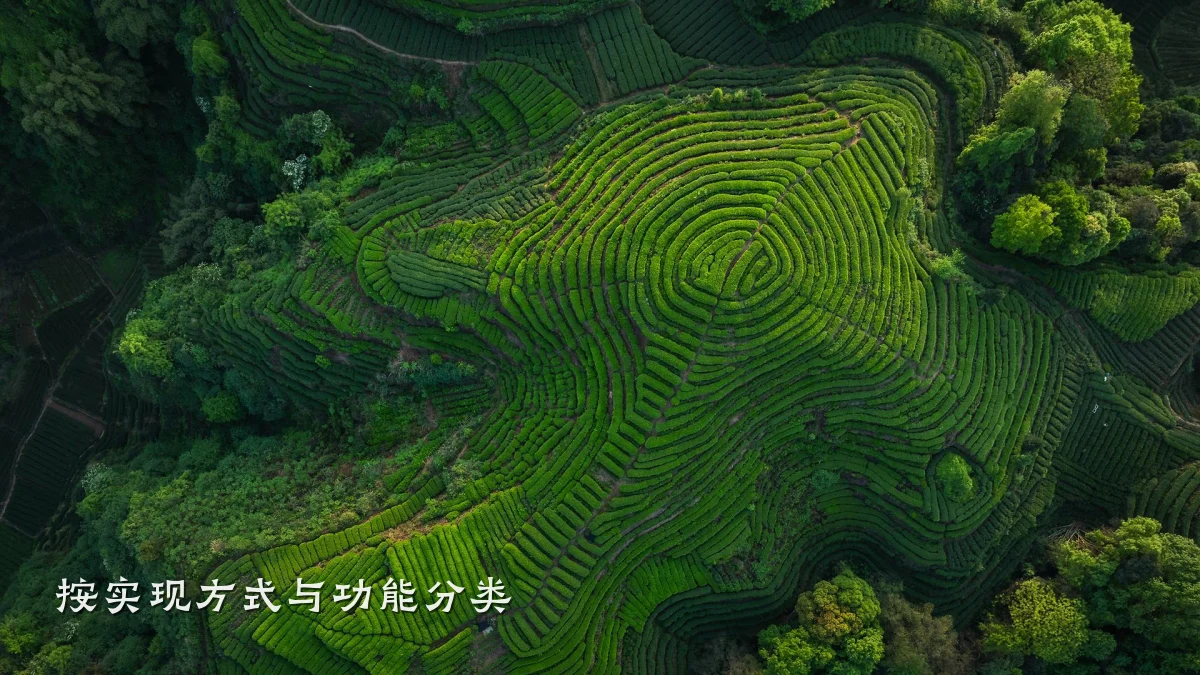 按实现方式与功能分类