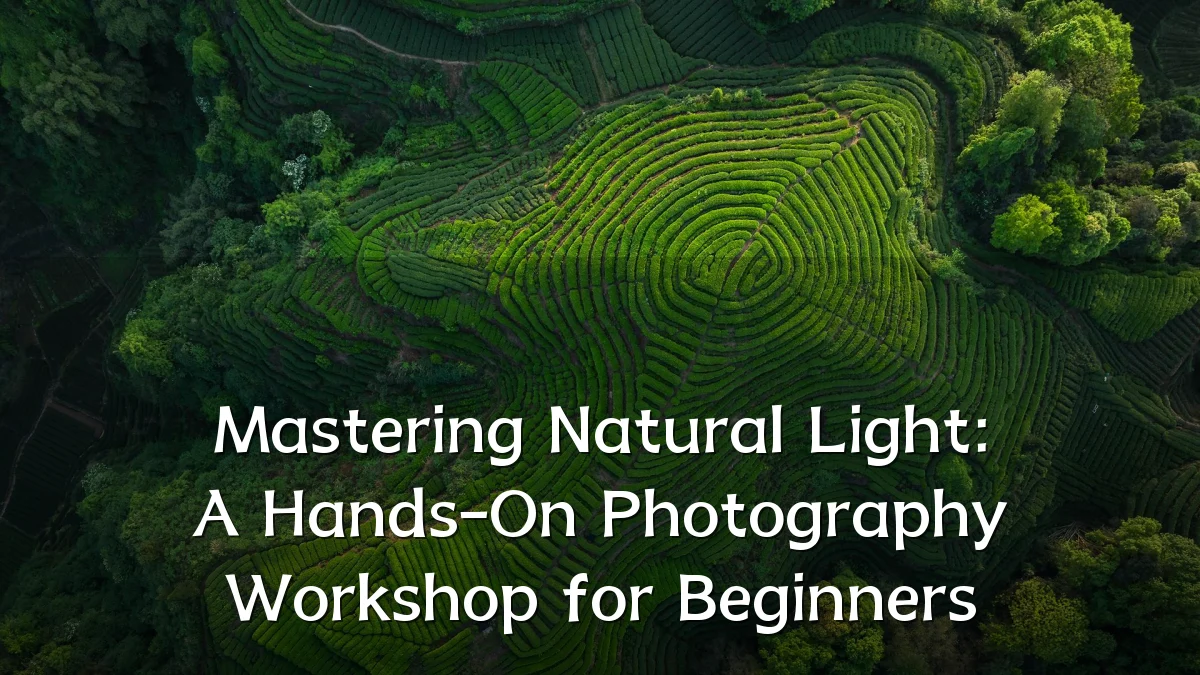 Mastering Natural Light: A Hands-On Photography Workshop for Beginners
