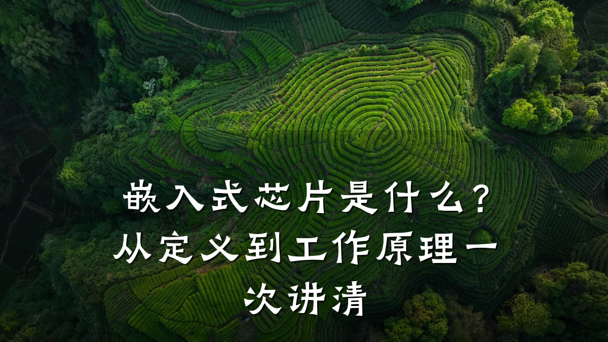 嵌入式芯片是什么?从定义到工作原理一次讲清