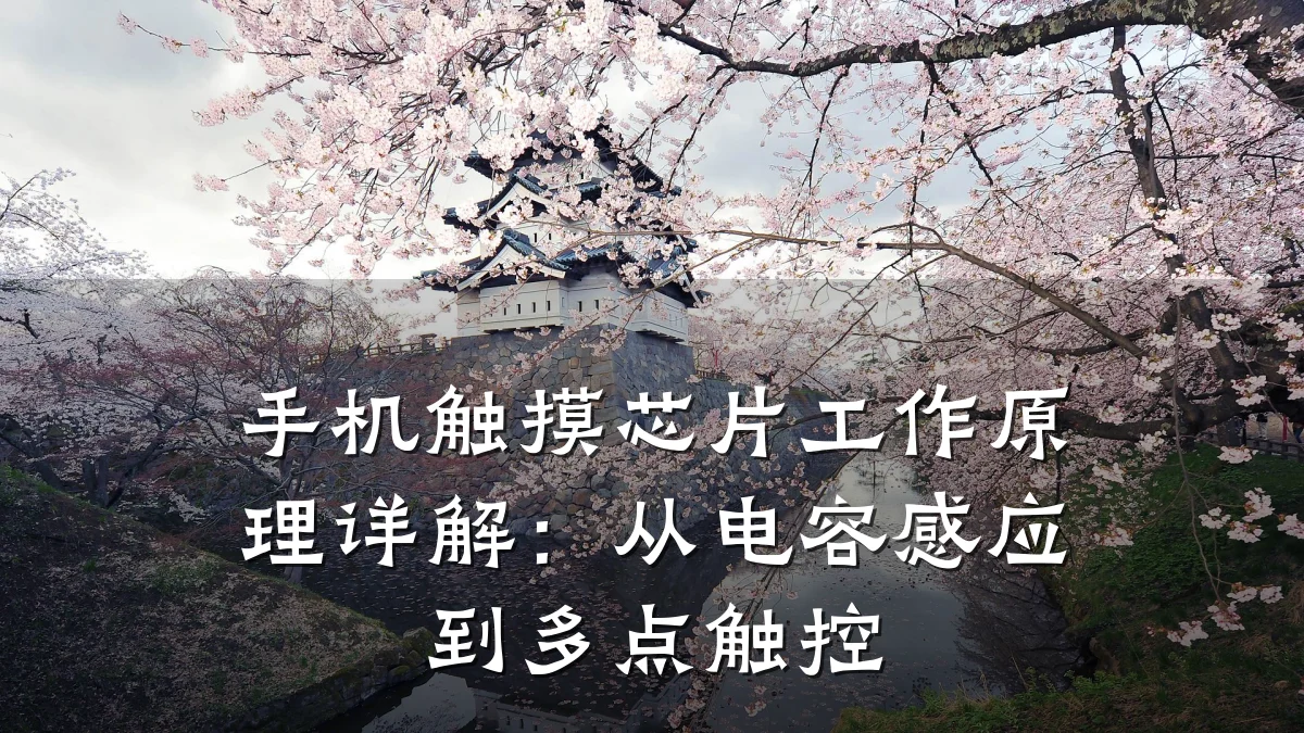 手机触摸芯片工作原理详解:从电容感应到多点触控