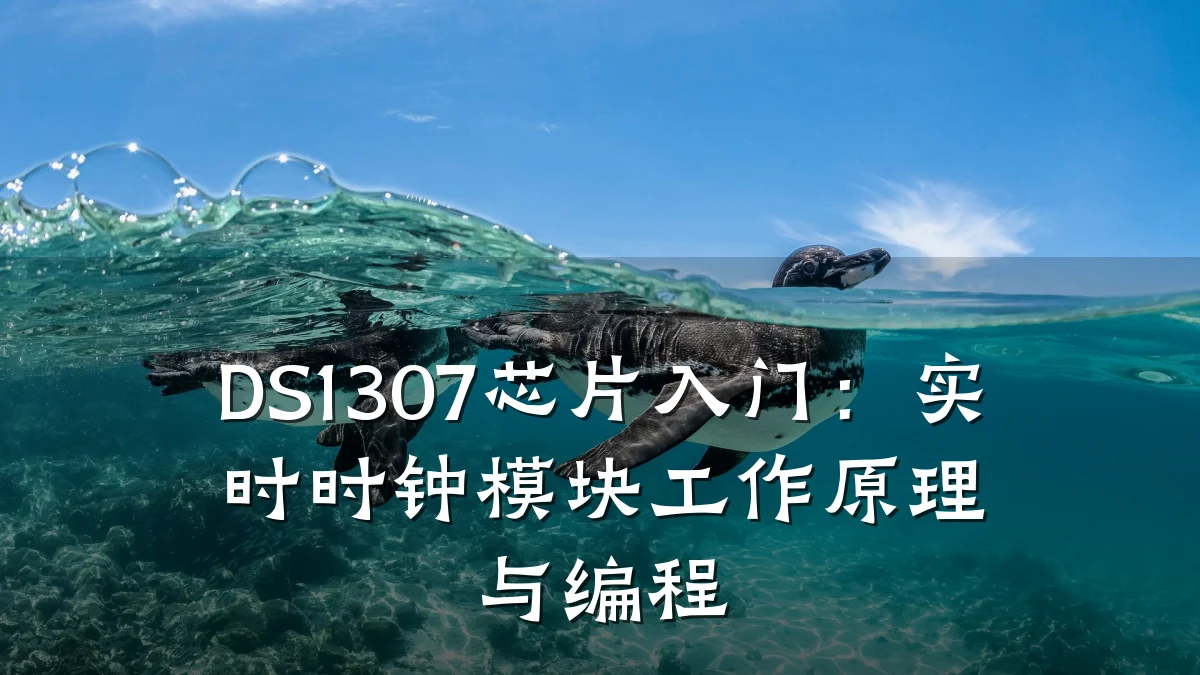 DS1307芯片入门:实时时钟模块工作原理与编程