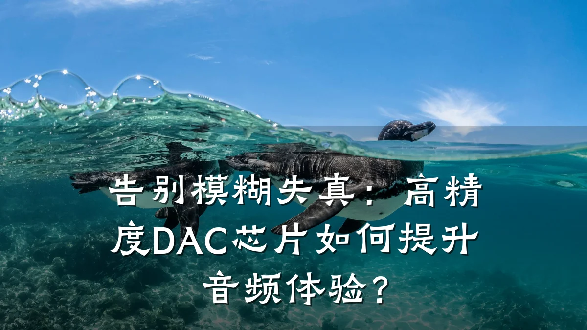 告别模糊失真:高精度DAC芯片如何提升音频体验?