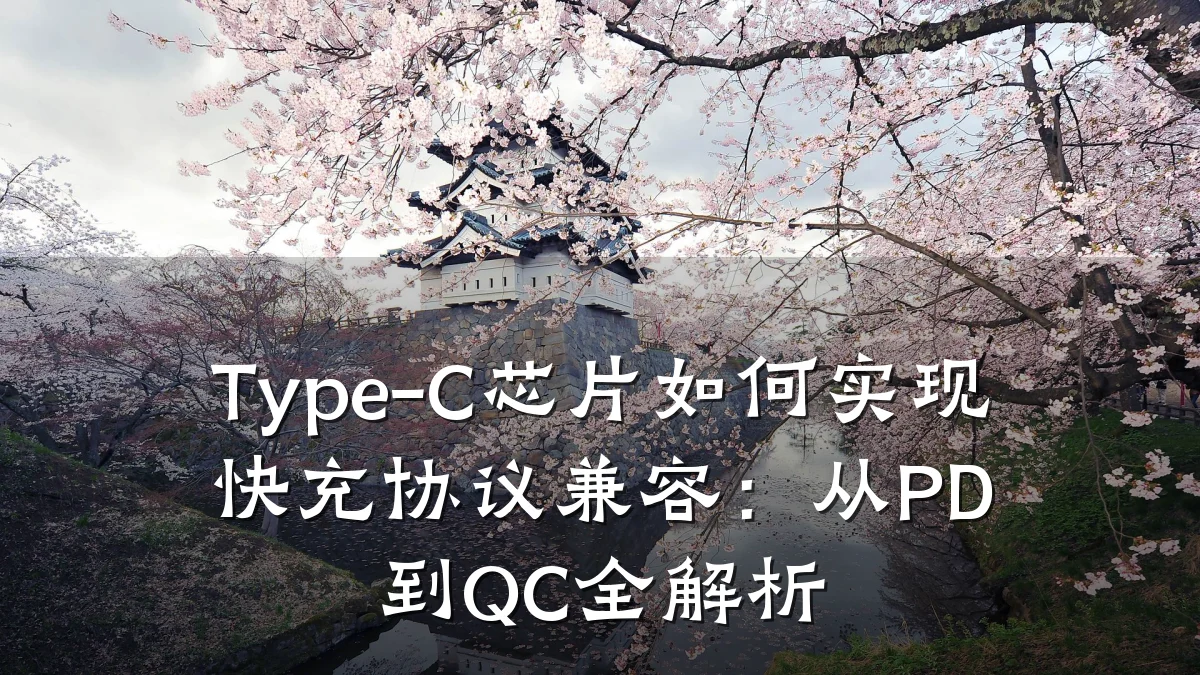 Type-C芯片如何实现快充协议兼容:从PD到QC全解析