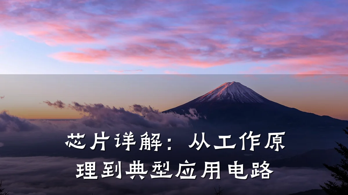 芯片详解:从工作原理到典型应用电路