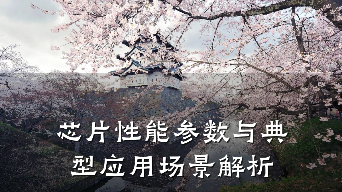 芯片性能参数与典型应用场景解析